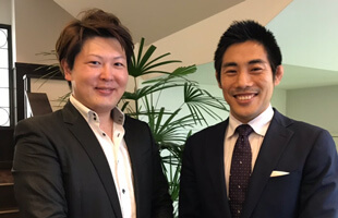 会社設立代行させていただいたお客様と経営サポートプラスアルファメンバー